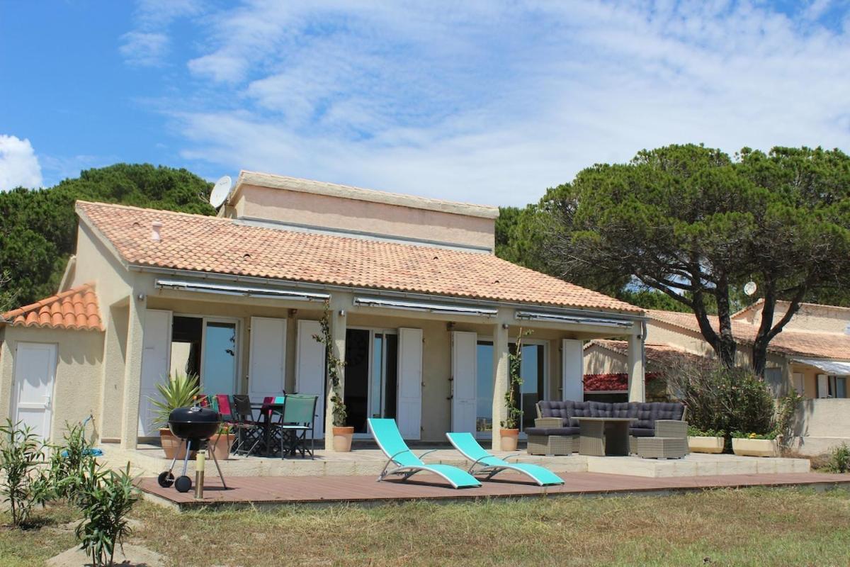 Bord de mer, pieds dans l'eau, vue panoramique Villa San-Nicolao Exterior foto